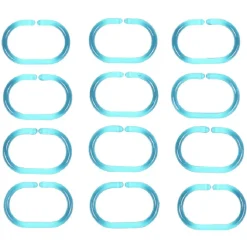 Anneau de douche transparent x12
