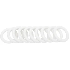 Anneau de rideau Ø42 mm plastique Blanc x10 < Gifi Best
