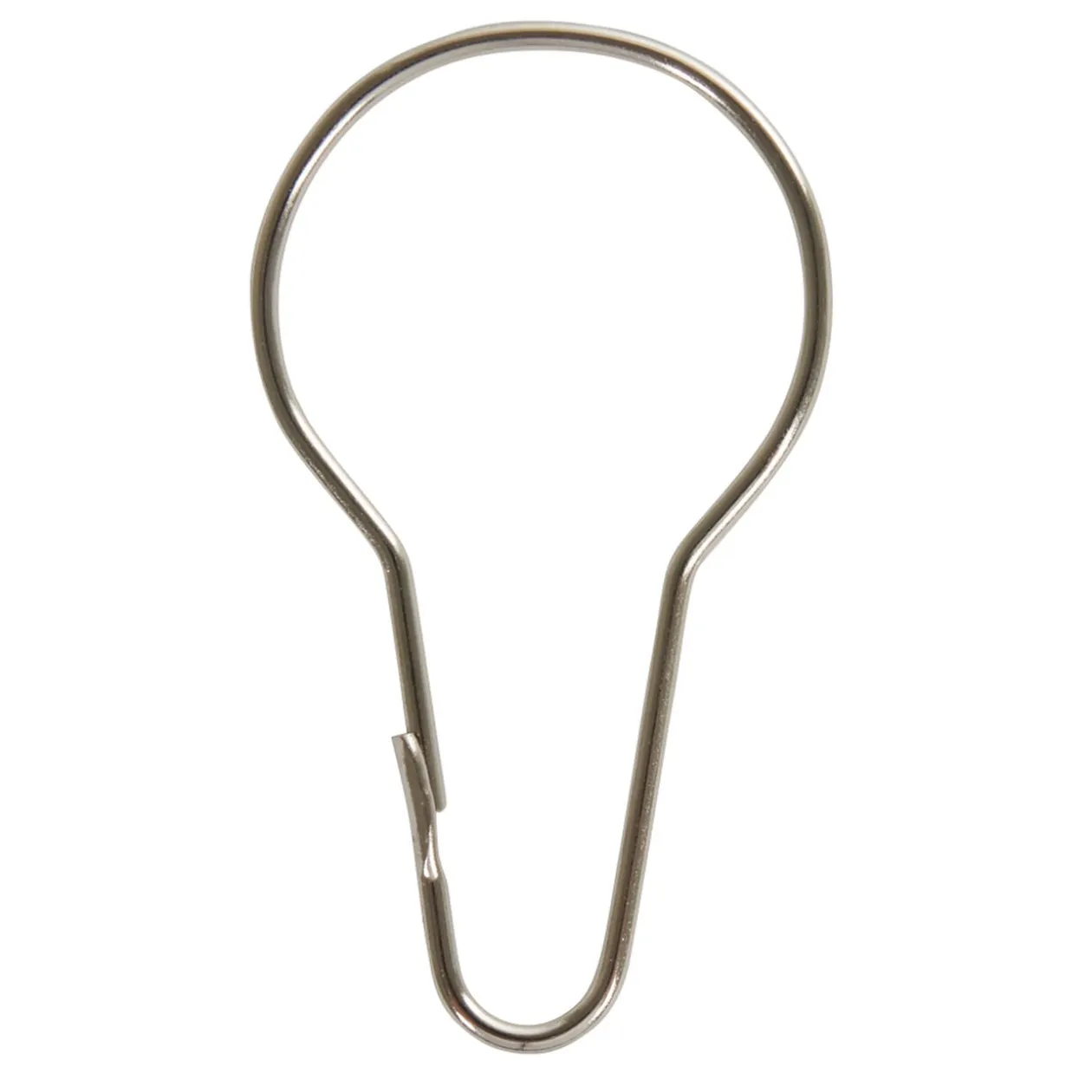 Anneau rideau de douche en métal x12