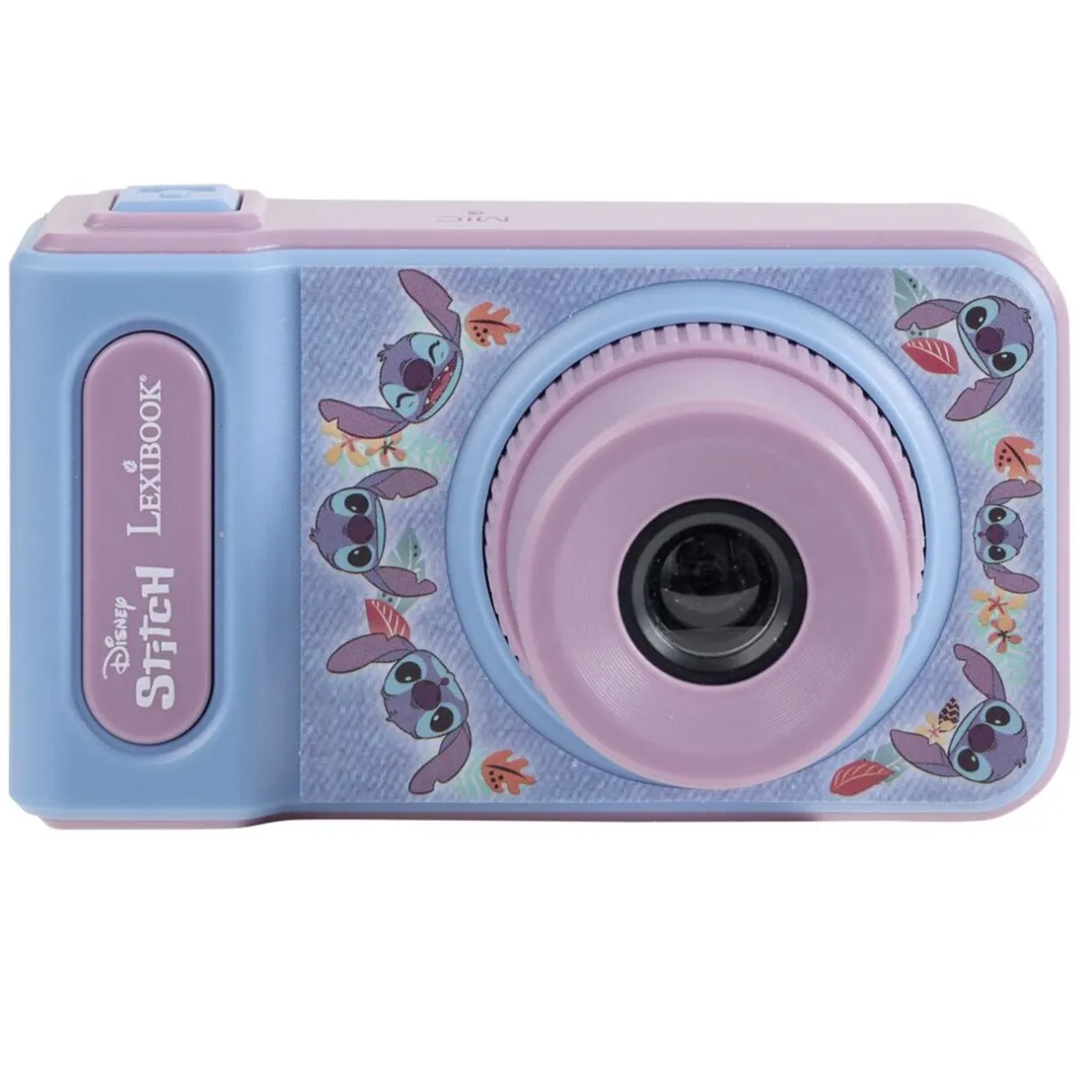 Appareil photo digital enfant Disney Stitch carte SD 8G plastique rose et bleu < Gifi Outlet