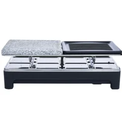 Appareil à raclette avec pierre de cuisson 8 personnes 1500W < Gifi New