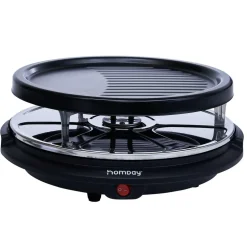Appareil à raclette Homday pour 6 personnes 800 watts < Gifi New
