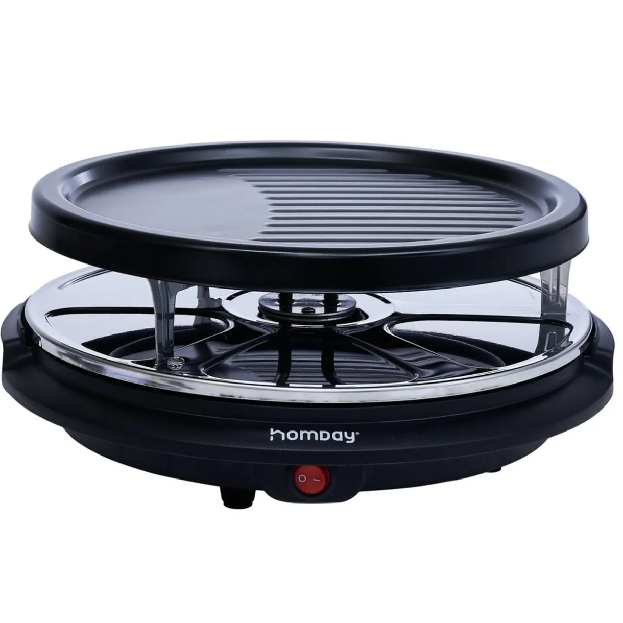 Appareil à raclette Homday pour 6 personnes 800 watts < Gifi New