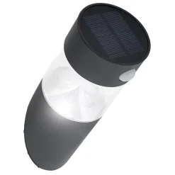 Applique murale solaire LED inox détecteur de mouvement H23,2cm < Gifi Sale
