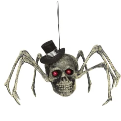 Araignée à suspendre Halloween avec tête de mort < Gifi Clearance