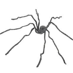 Araignée XXL Halloween lumineuse et poilue noire L230cm < Gifi Sale