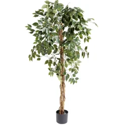 Arbre artificiel XL ficus vert H152cm < Gifi Best