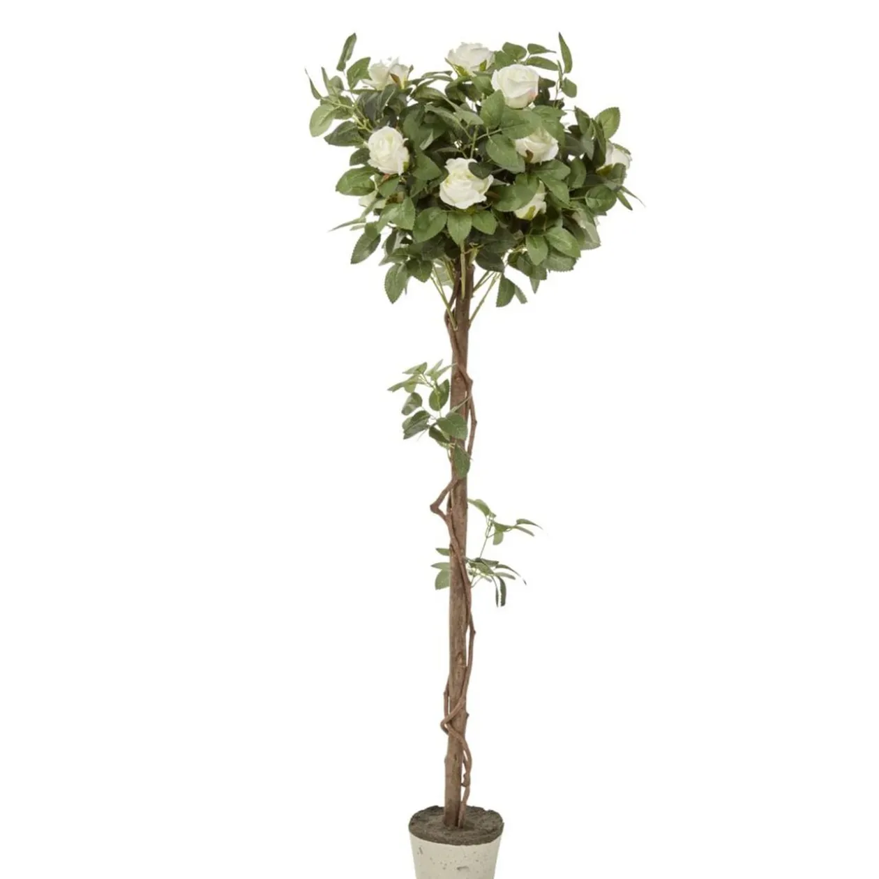 Arbre artificiel XL rosier H120cm