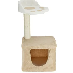 Arbre à chat 1 griffoir 2 couchages 30x35xH65cm (2 modèles)