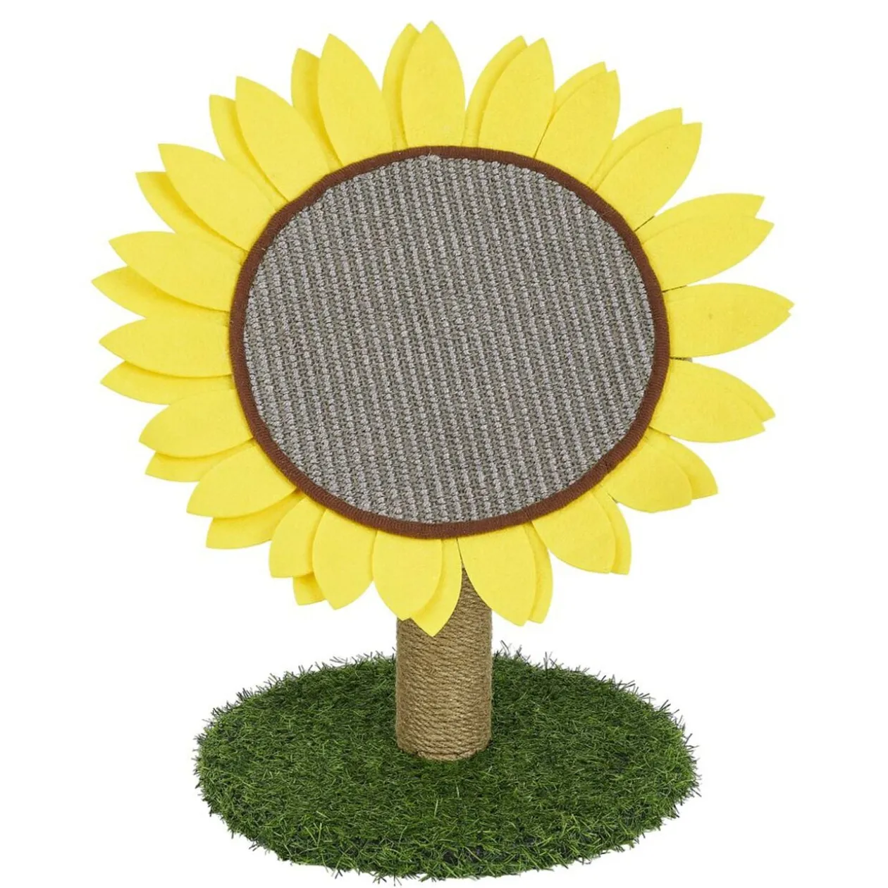 Arbre à chat griffoir forme tournesol - Ø30xH.45cm