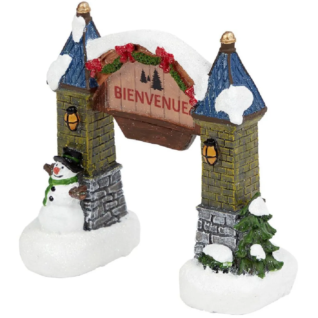 Arche pour village de noël intérieur 16x7,5xH15cm < Gifi Online