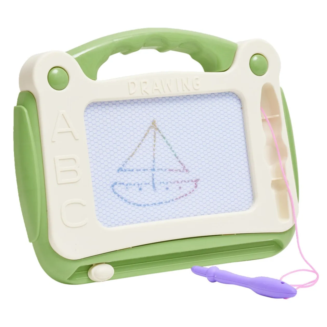 Ardoise magique effaçable avec stylo 16,5x21cm (3 modèles)