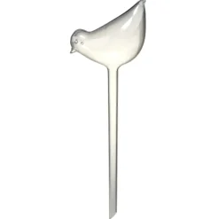 Arrosage goutte à goutte déco plastique transparent H25cm (2 modèles)