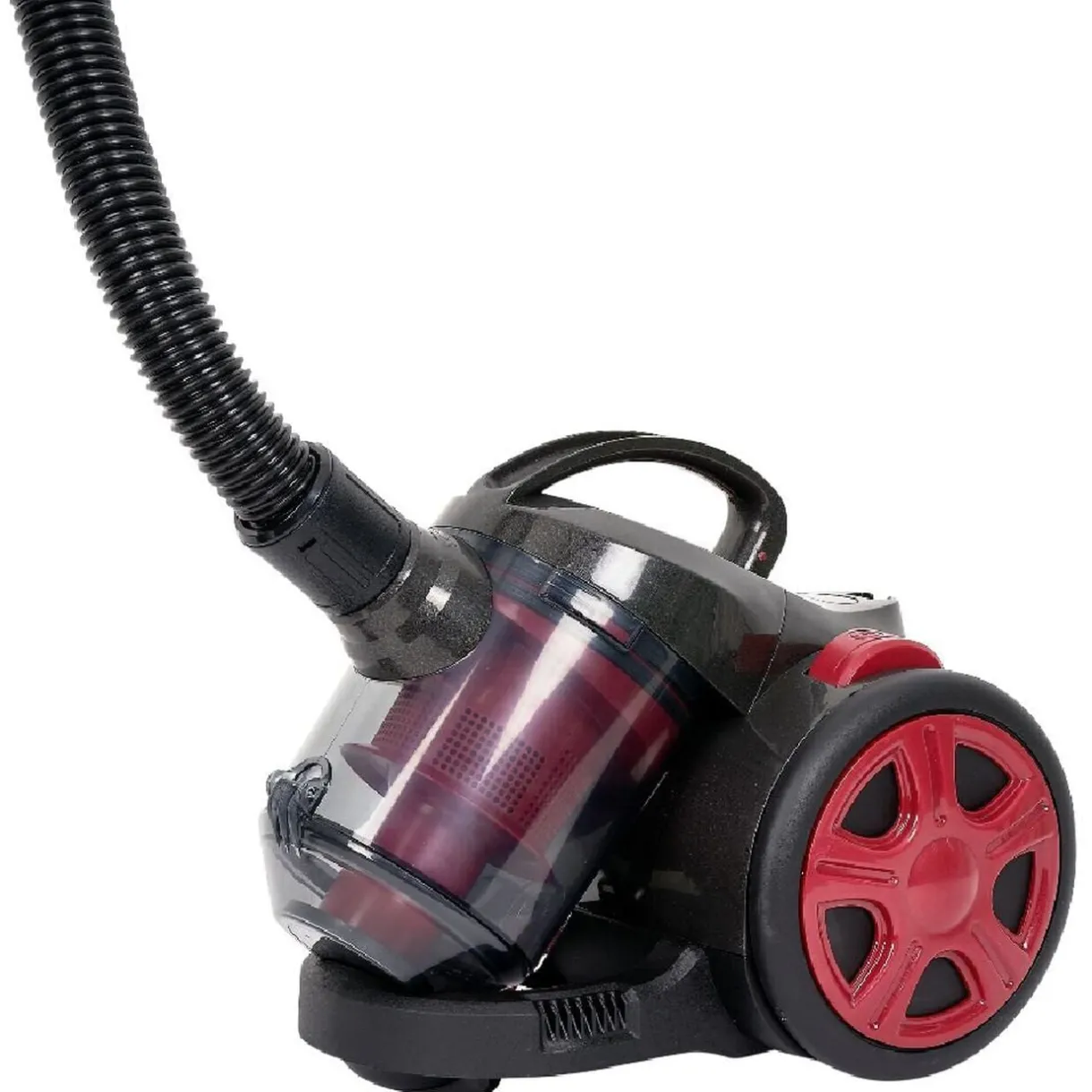 Aspirateur cyclonique sans sac Homday rouge et noir < Gifi Clearance