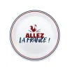 Assiette carton Cocorico x6 Allez la France Ø23cm < Gifi Best
