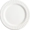 Assiette carton x8 canne à sucre bagasse contour façon diamant blanc Ø23cm < Gifi Outlet