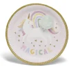 Assiette carton x8 motif licorne Ø23cm