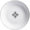 Assiette creuse blanche carreau de ciment flocon Ø21cm < Gifi Online