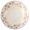 Assiette creuse ronde Berthie céramique motif végétal vert et blanc Ø14xH5cm < Gifi New