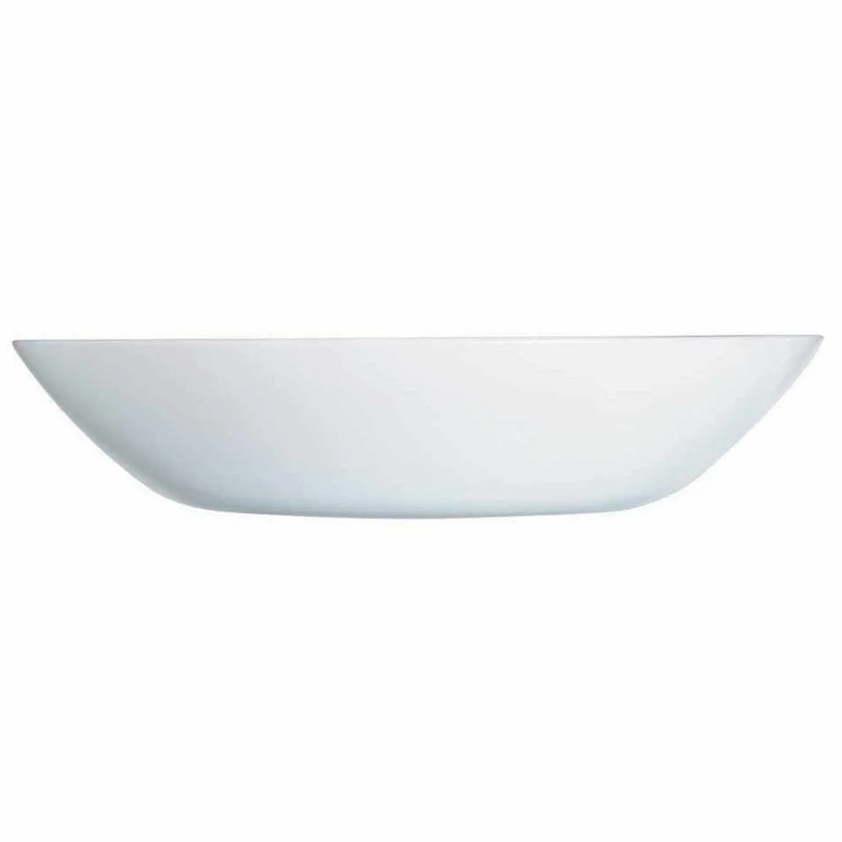 Assiette creuse ronde Luminarc opale blanche Ø20cm < Gifi
