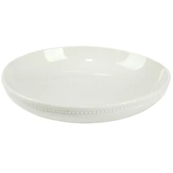 Assiette creuse ronde Vienne porcelaine blanche Ø20cm