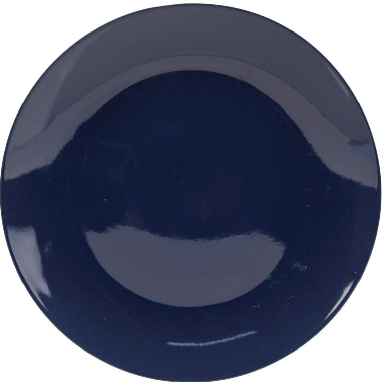 Assiette à dessert décor feuillage bleu et blanc Ø20cm < Gifi Outlet
