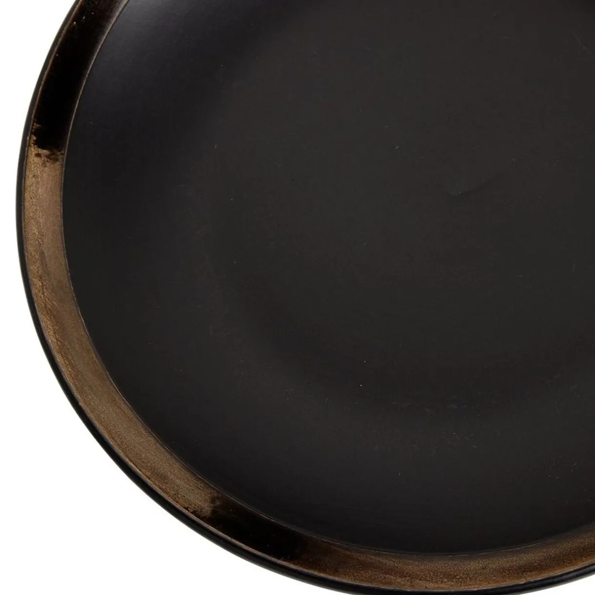 Assiette à dessert faïence bord liseré doré Ø20cm (2 modèles) < Gifi Online