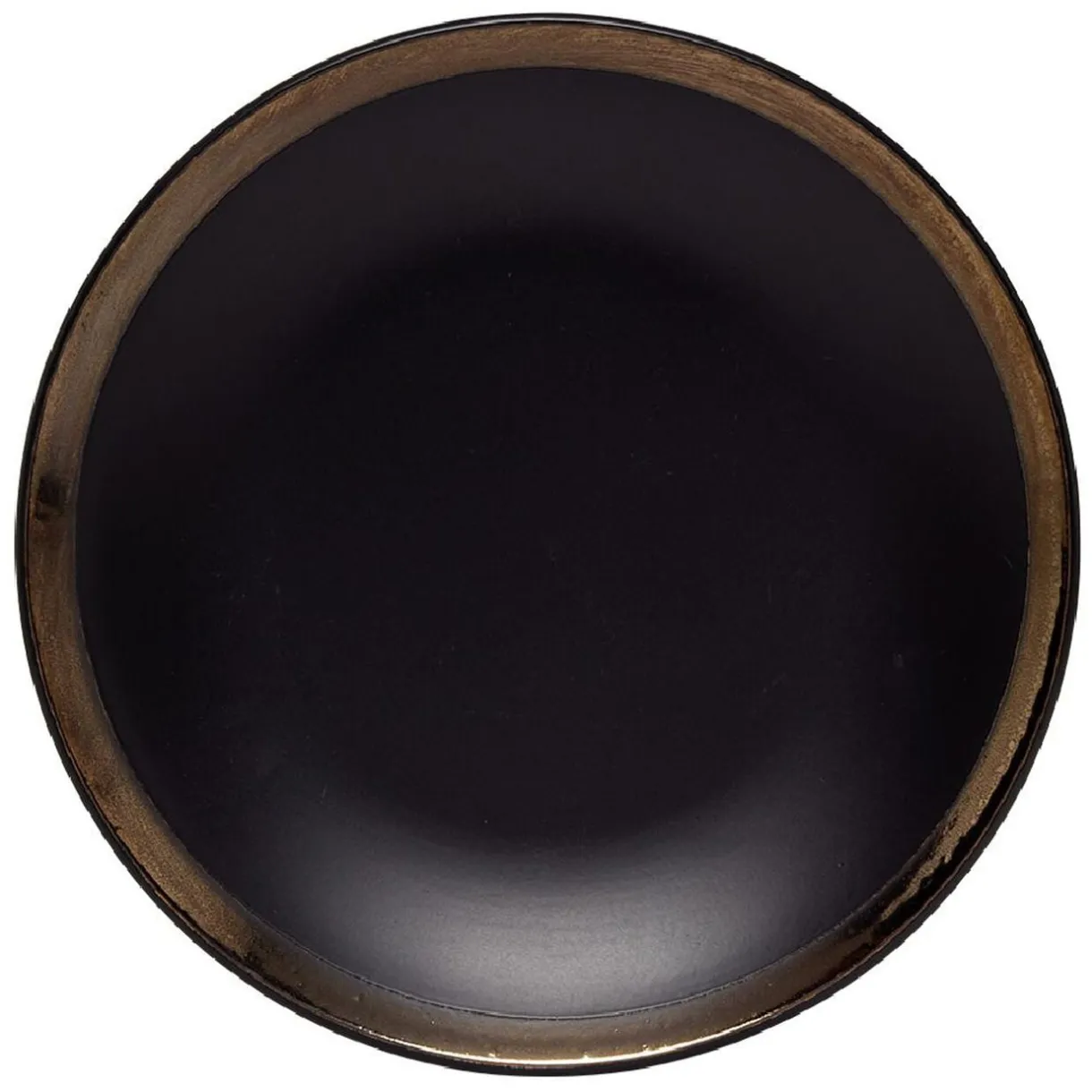 Assiette à dessert faïence bord liseré doré Ø20cm (2 modèles) < Gifi Online