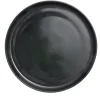 Assiette à dessert Oslo en grès noir Ø20cm < Gifi Discount