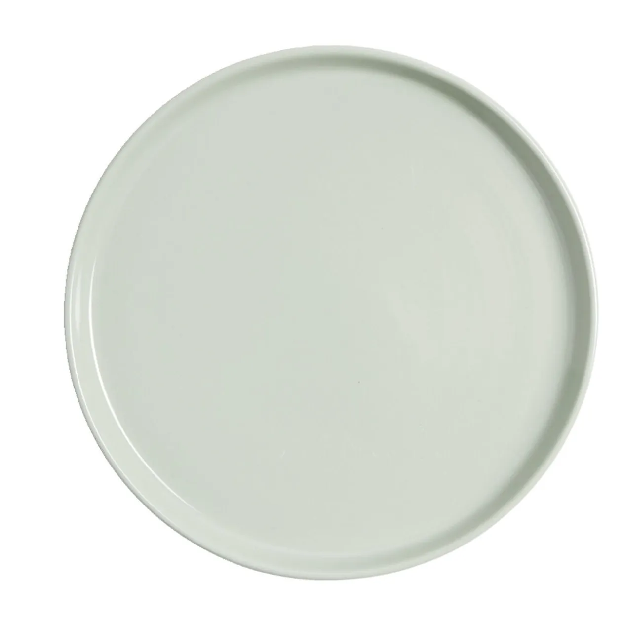 Assiette à dessert Oslo en grès vert Ø20cm