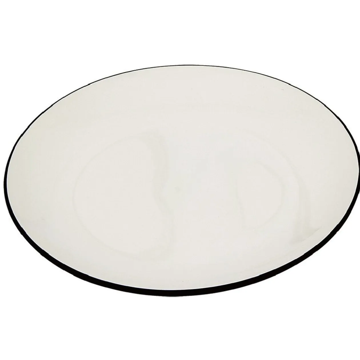 Assiette à dessert porcelaine dessous coloré Ø19cm (3 modèles)