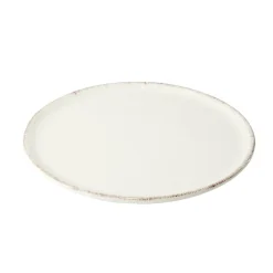 Assiette à dessert ronde Lisbonne grès beige Ø20,5cm < Gifi Online