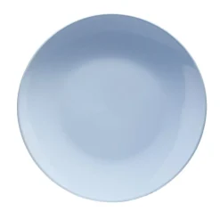 Assiette à dessert ronde Madrid grès bleu Ø20,5cm < Gifi New