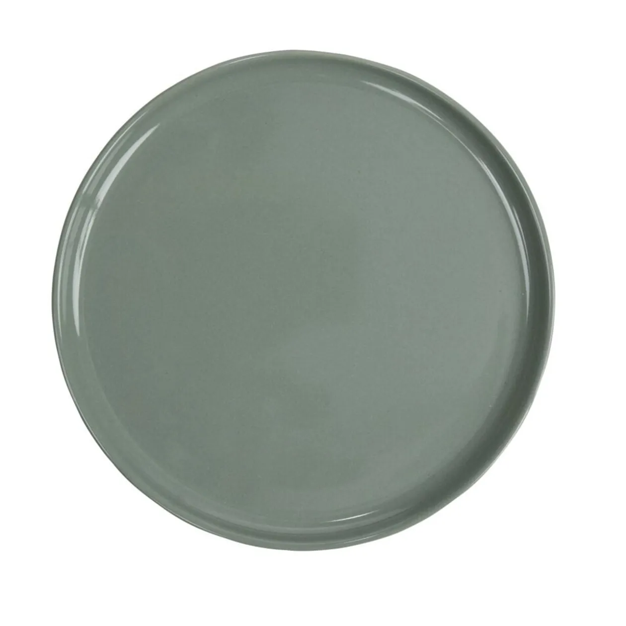 Assiette à dessert ronde Nordic porcelaine vert Ø22cm