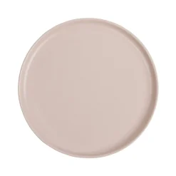 Assiette à dessert ronde Nordic porcelaine rose Ø22cm