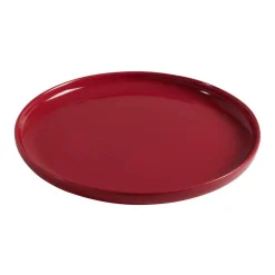 Assiette à dessert ronde Oslo rouge Ø19cm