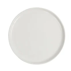 Assiette à dessert ronde porcelaine blanc Nordic Ø22cm < Gifi Discount