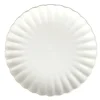 Assiette à dessert ronde Venise faïence blanche Ø20cm < Gifi Discount