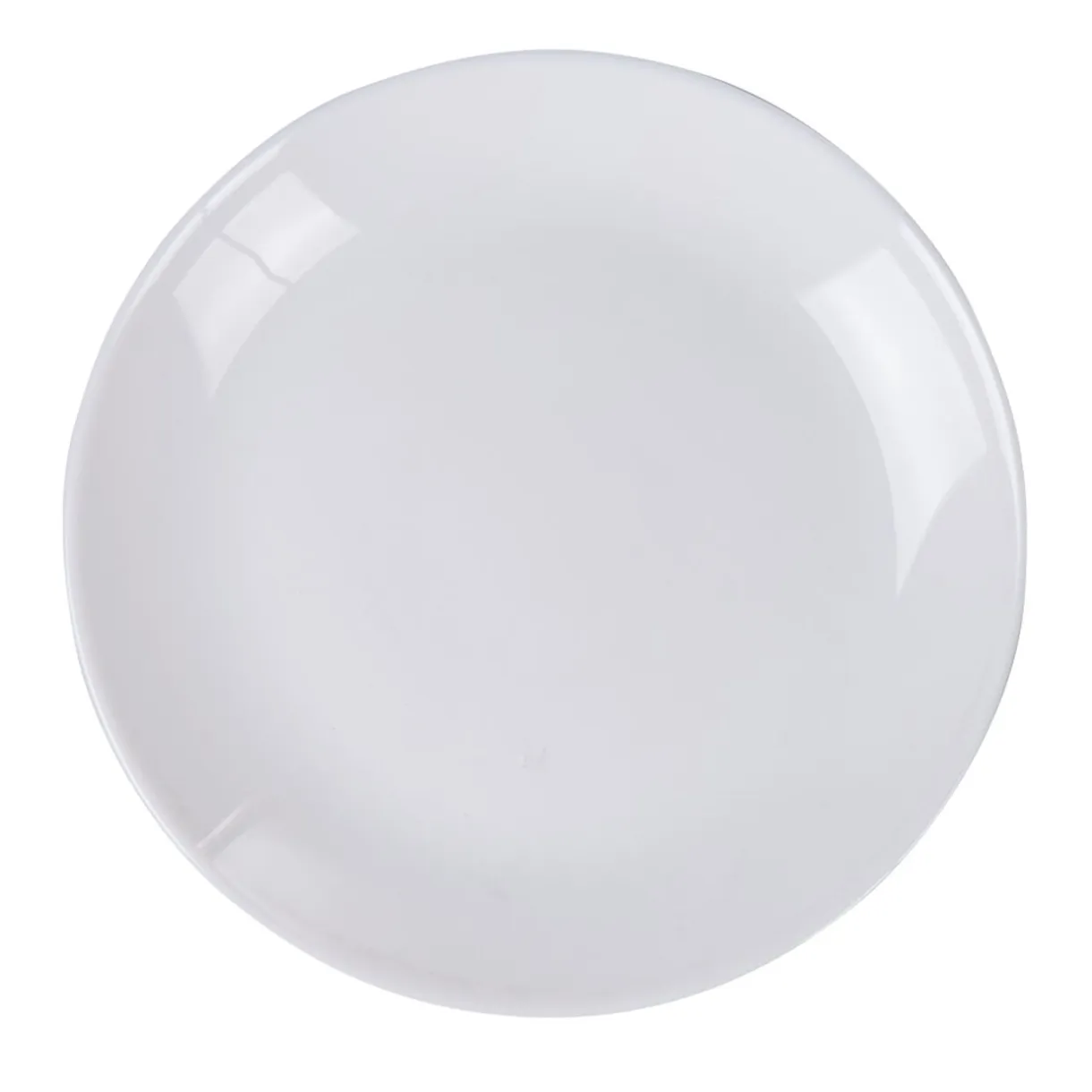 Assiette à dessert ronde verre Luminarc Diwali blanche Ø20cm < Gifi New
