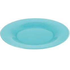 Assiette à dessert ronde verre Luminarc Zana bleue Ø20cm