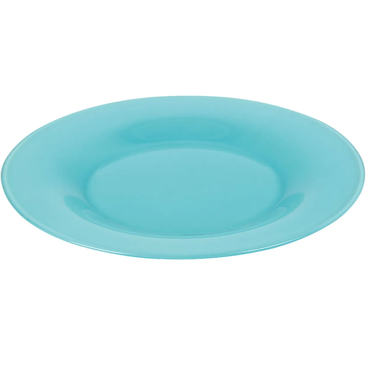 Assiette à dessert ronde verre Luminarc Zana bleue Ø20cm