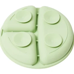 Assiette enfant compartimentée en silicone avec ventouse Ø20xH3,5cm (2 modèles) < Gifi Outlet