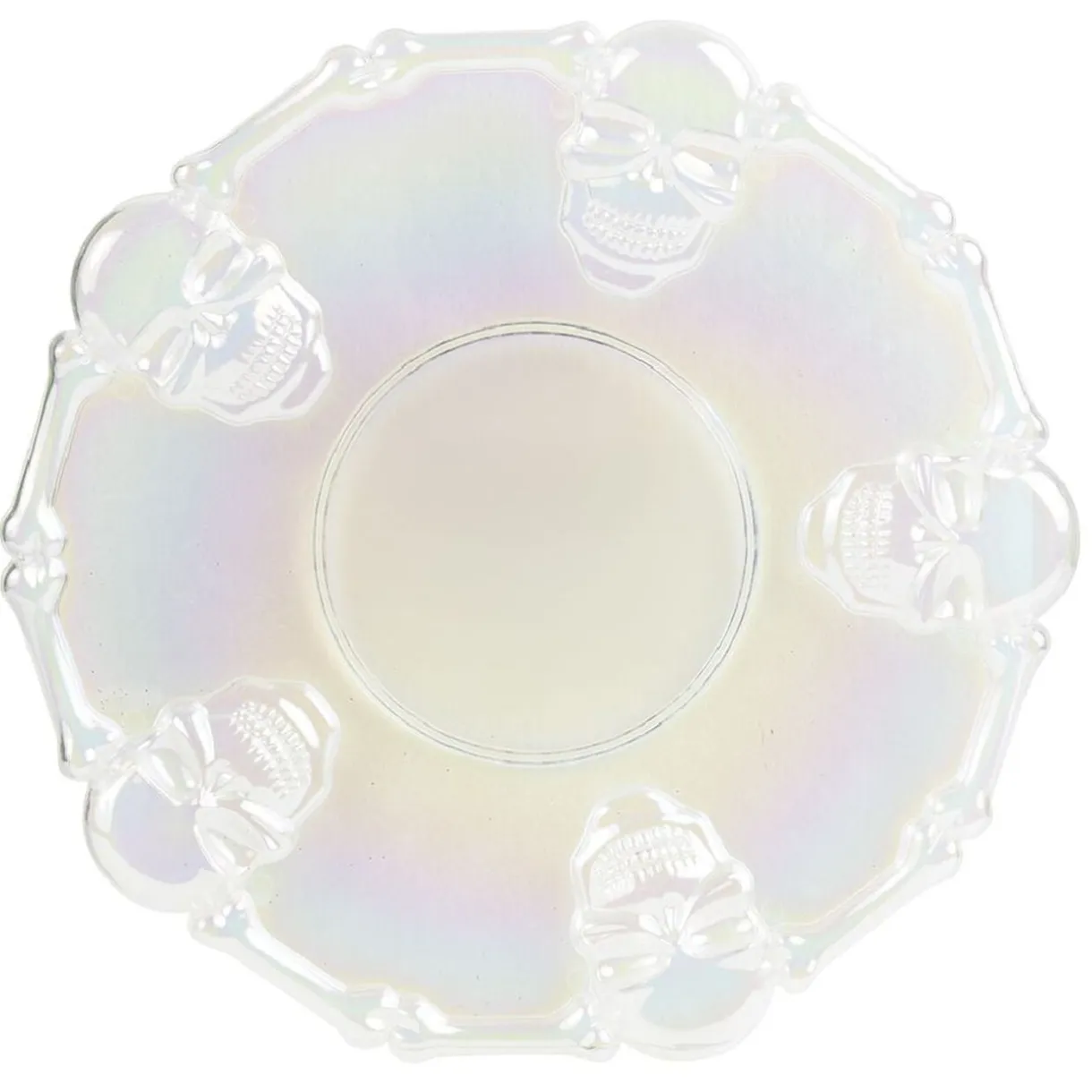 Assiette Halloween transparente crâne < Gifi Discount