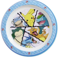 Assiette plate enfant Pokémon plastique Ø22cm