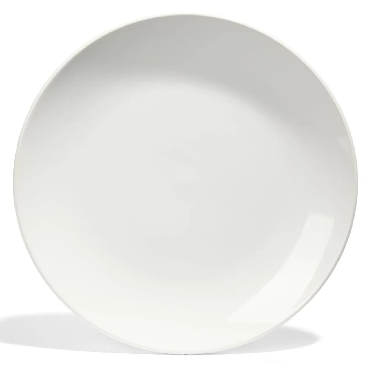 Assiette plate Madrid faïence blanche Ø27cm