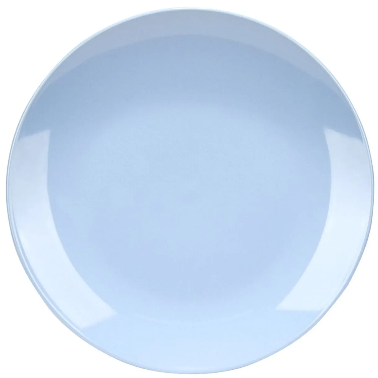 Assiette plate Madrid grès bleu Ø26,7cm < Gifi Discount