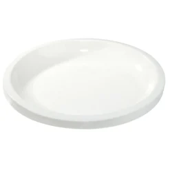 Assiette plate plastique x12 blanc Ø22cm < Gifi Clearance