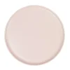 Assiette plate ronde Nordic porcelaine rose Ø28cm