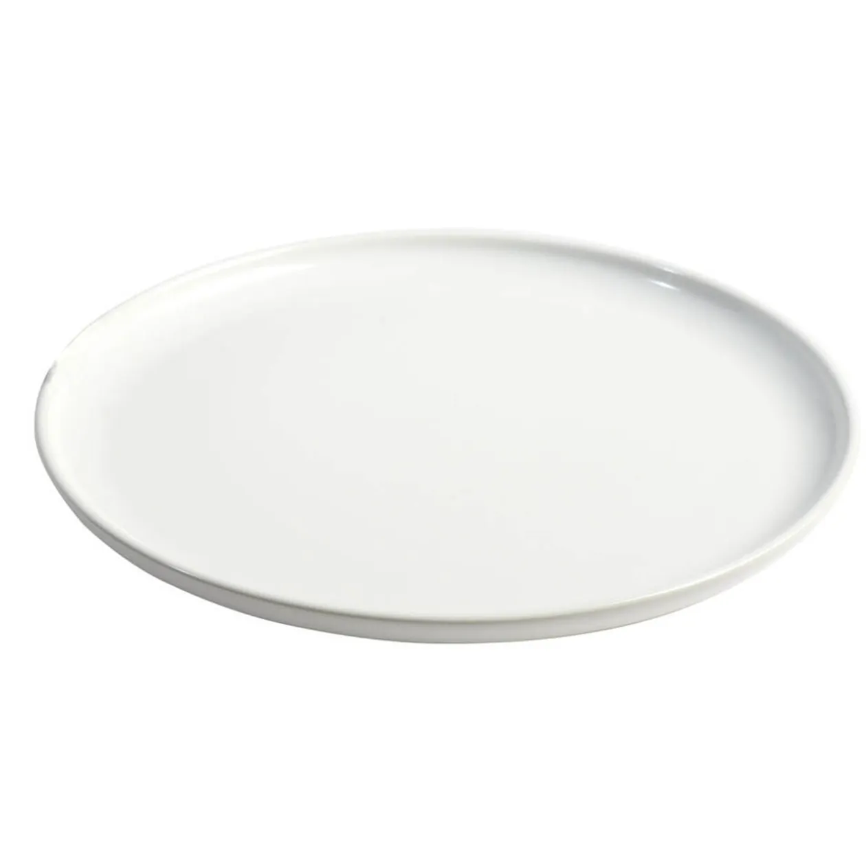 Assiette plate ronde Oslo blanche Ø27cm