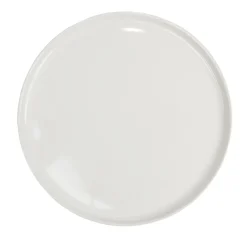 Assiette plate ronde porcelaine blanc Nordic Ø28cm < Gifi Online